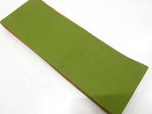 無地　リバーシブル半幅帯